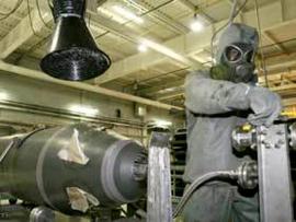 Россия уничтожила 90% имеющихся запасов химического оружия